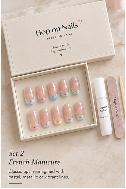 Work Ready French Manicure - boxed set